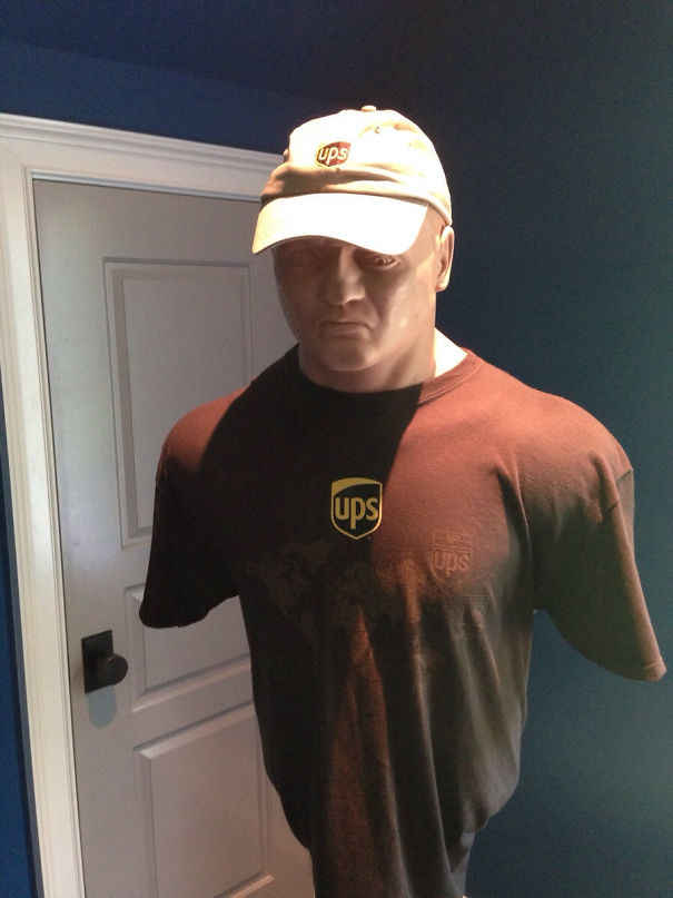 My Uncle Works For Fedex. This Was In His Workout Room