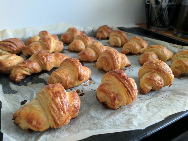 My French Boyfriend Made Vegan Croissants