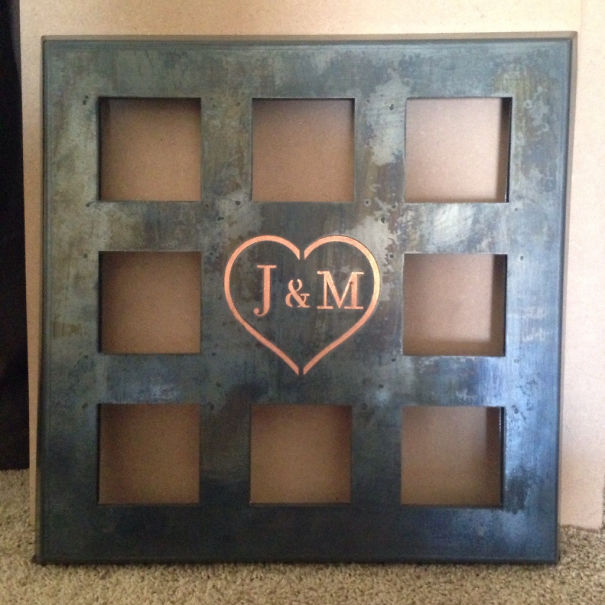 The Beautiful Picture Frame My Boyfriend Made Me For Valentine's Day