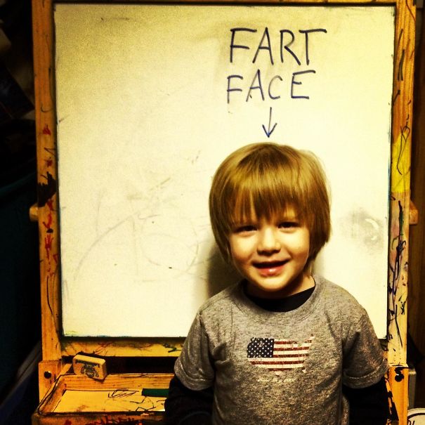 My Son Asked His Uncle To Write "Batman" For Him. This Is Why He Isn't Allowed To Watch My Kids