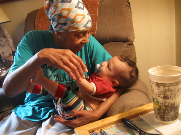 Meeting Great Grandma