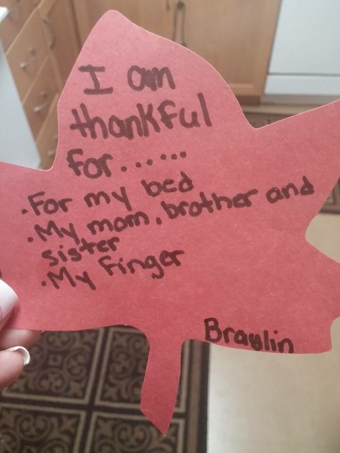 This Kid Has Priorities