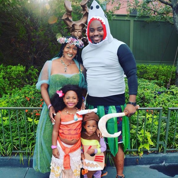 Moana Family Cosplay
