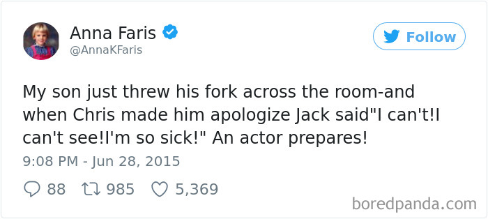 Parenting Food Tweet