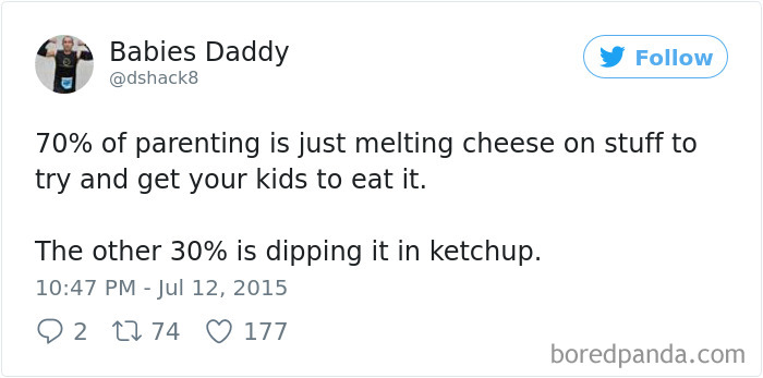 Parenting Food Tweet