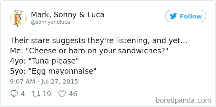 Parenting Food Tweet