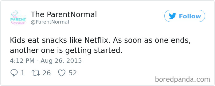 Parenting Food Tweet