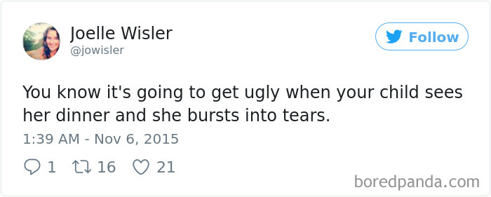 Parenting Food Tweet