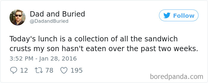 Parenting Food Tweet