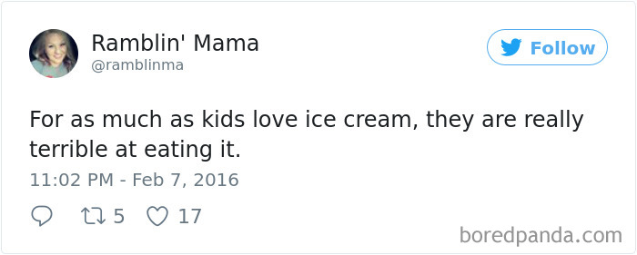 Parenting Food Tweet