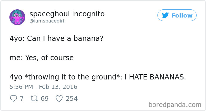 Parenting Food Tweet