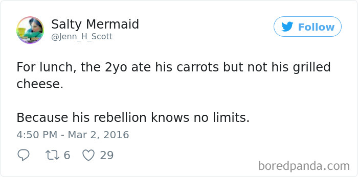 Parenting Food Tweet