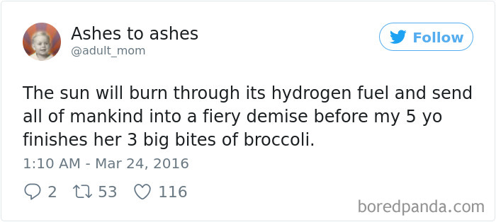 Parenting Food Tweet