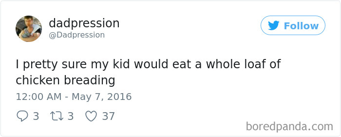 Parenting Food Tweet