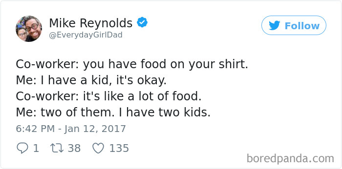 Parenting Food Tweet
