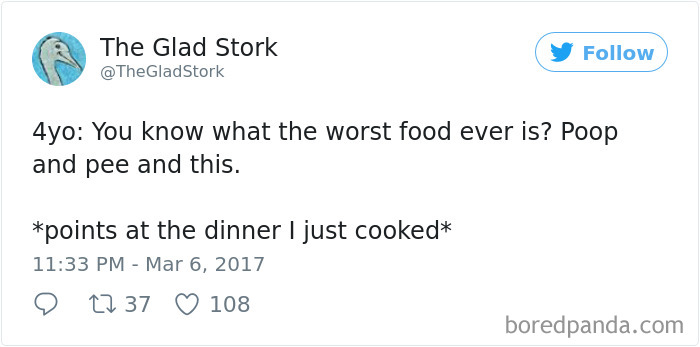 Parenting Food Tweet