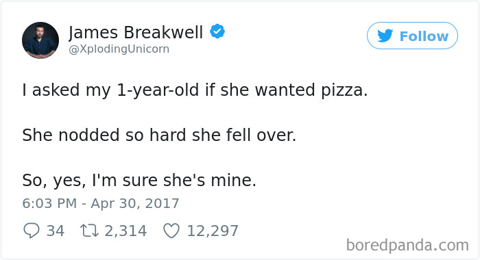 Parenting Food Tweet