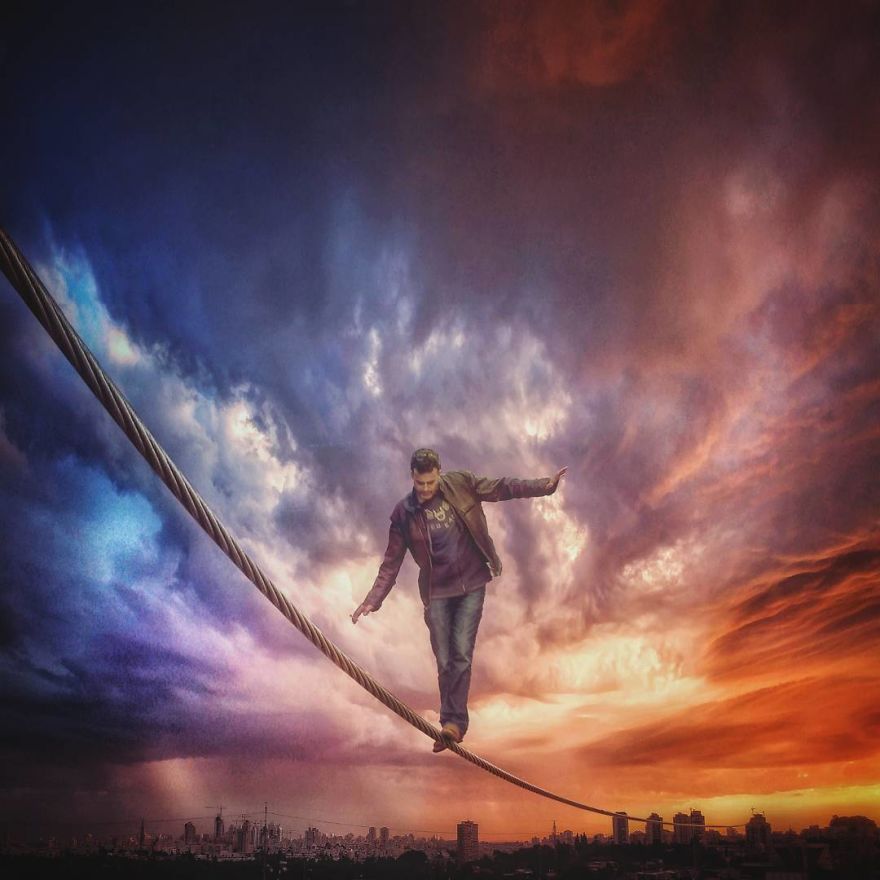 I Took Photos Of My Family And Digitally Edited Them Into A Crazy Fantasy Land