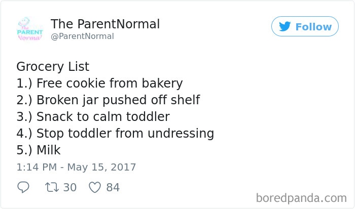 Parenting Food Tweet