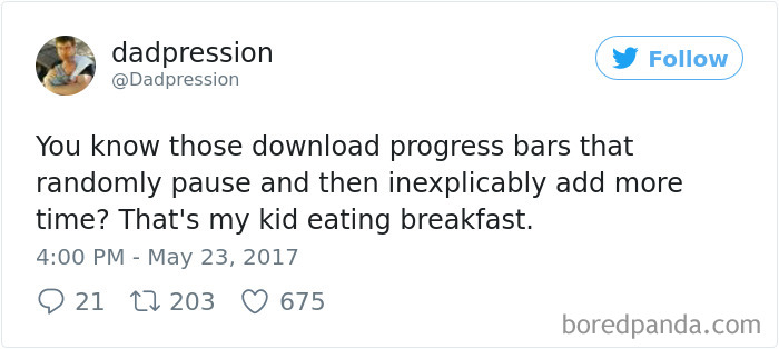 Parenting Food Tweet