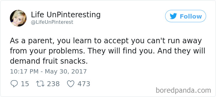 Parenting Food Tweet