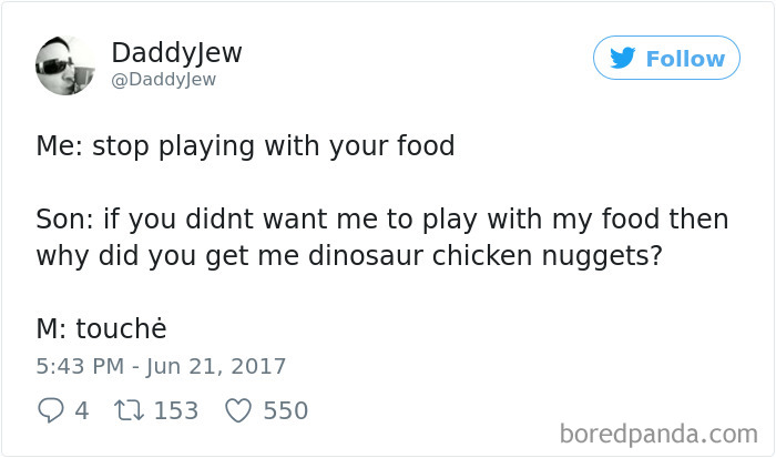 Parenting Food Tweet