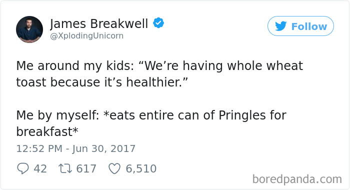 Parenting Food Tweet