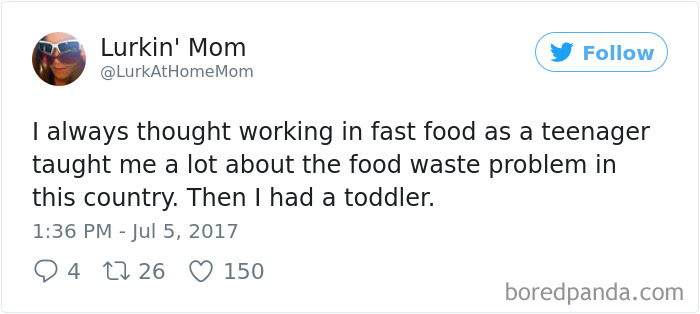 Parenting Food Tweet
