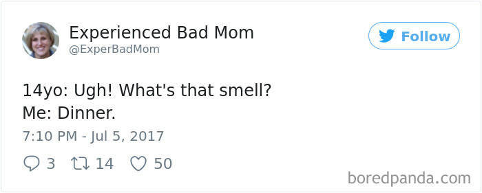 Parenting Food Tweet