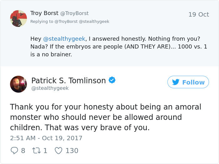 This Man Asked A Simple Question Online That Shut Down The Whole Anti-Abortion Argument This Man Asked A Simple Question Online That Shut Down The Whole Anti-Abortion Argument