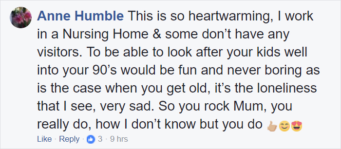 Mom, 98, Moves Into Care Home To Look After Her 80-Year-Old Son Because "You Never Stop Being A Mum"