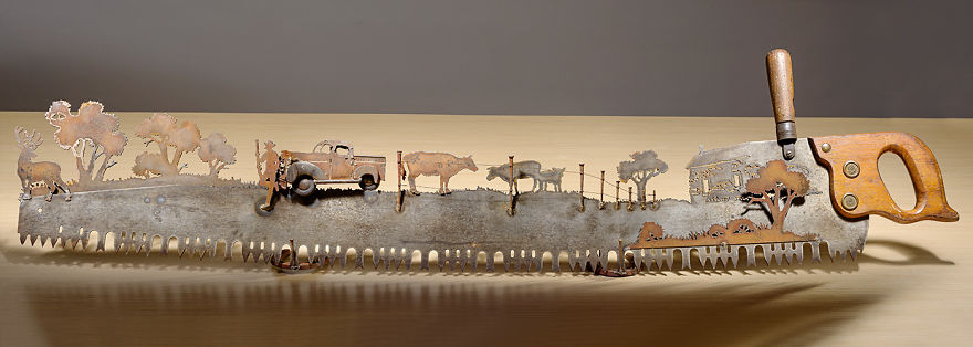 Another Cattleman's Saw - And Designed From Old Family Photos