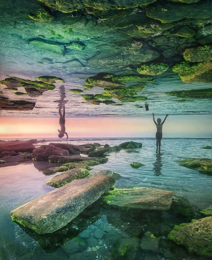 I Took Photos Of My Family And Digitally Edited Them Into A Crazy Fantasy Land