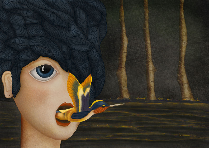 Intimate Illustrations On The Catalan-Spain Conflict – Ana Isabel Gil Intimate Illustrations On The Catalan-Spain Conflict – Ana Isabel Gil