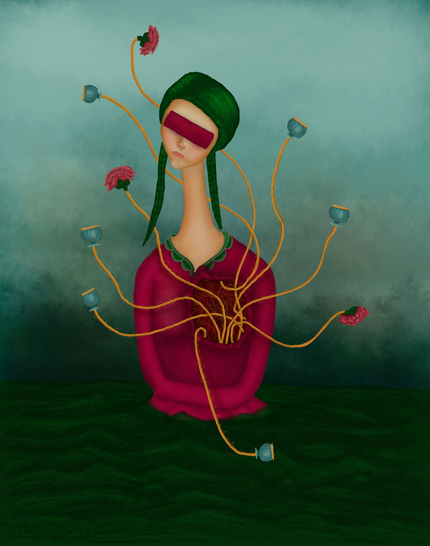 Intimate Illustrations On The Catalan-Spain Conflict – Ana Isabel Gil