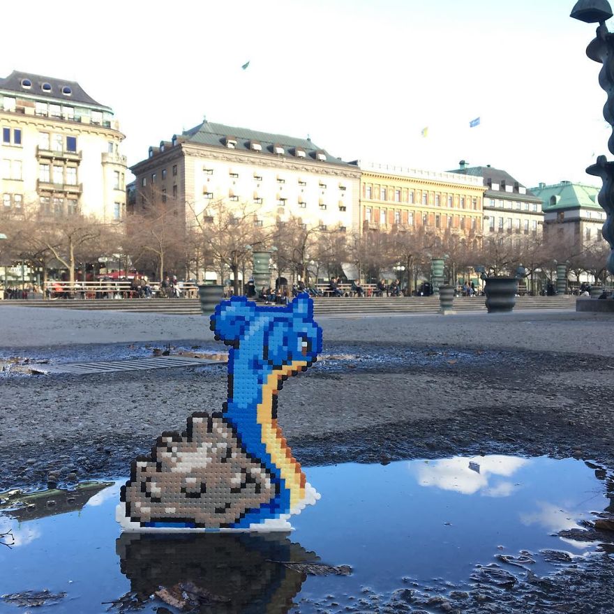 Artist Mixes Pixel Art With Reality And The Result Was Really Fun