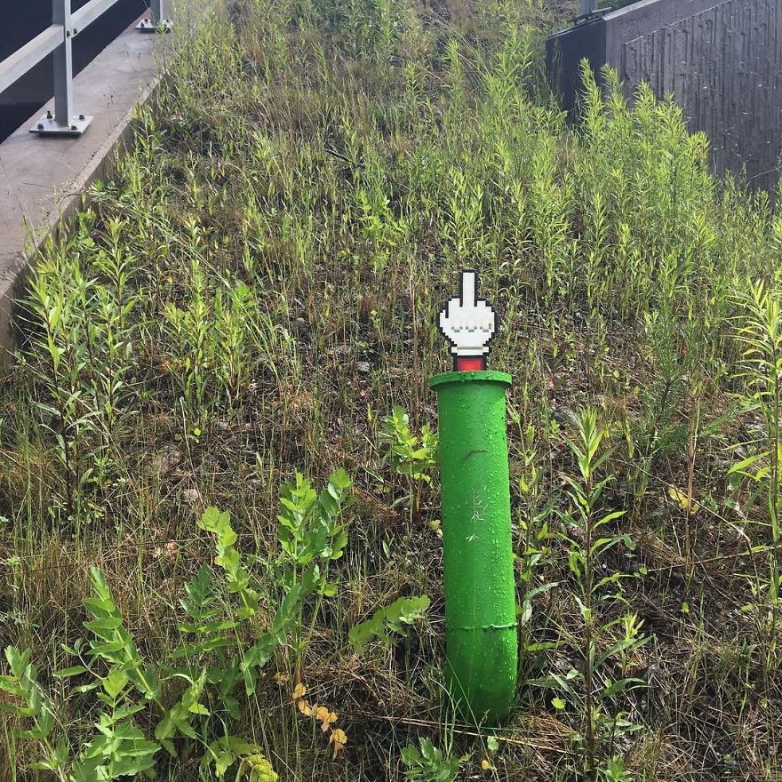 Artist Mixes Pixel Art With Reality And The Result Was Really Fun