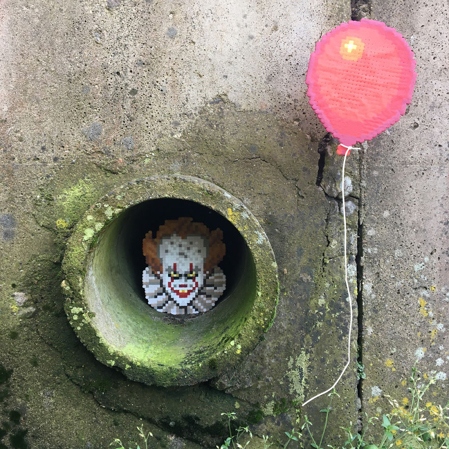 Artist Mixes Pixel Art With Reality And The Result Was Really Fun