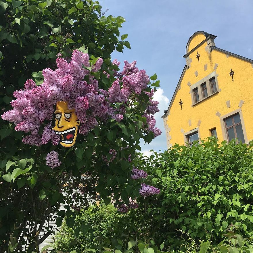 Artist Mixes Pixel Art With Reality And The Result Was Really Fun