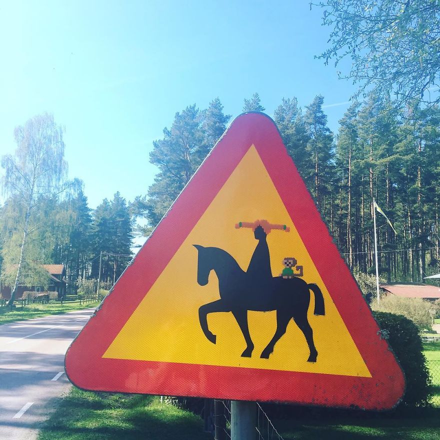 Artist Mixes Pixel Art With Reality And The Result Was Really Fun