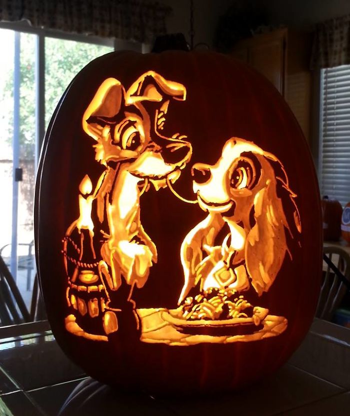 Artist Uses Pop Culture As A Theme To Sculpt His Pumpkins