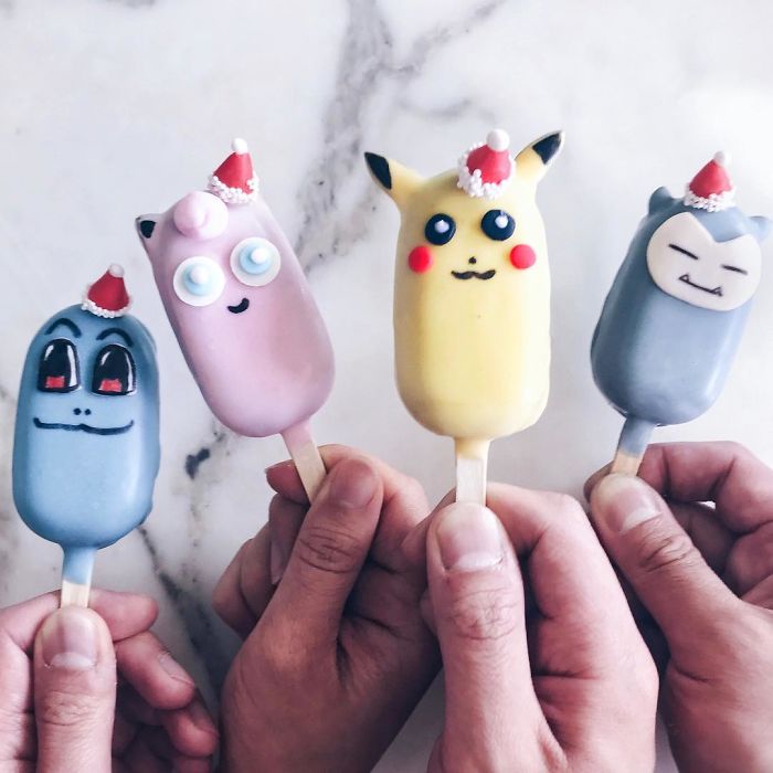 Avid Home Baker Who Turns Leftover Cake Scraps Into Meticulously Crafted Cake-Popsicles