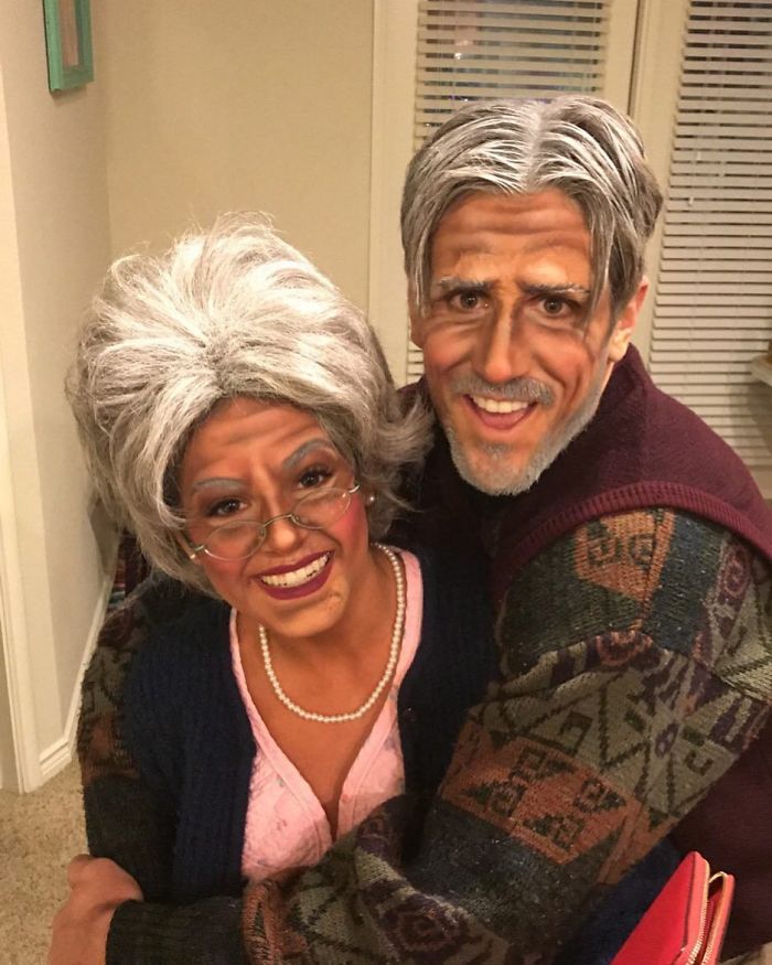 Jojo Fletcher And Jordan Rodgers As An Elderly Couple