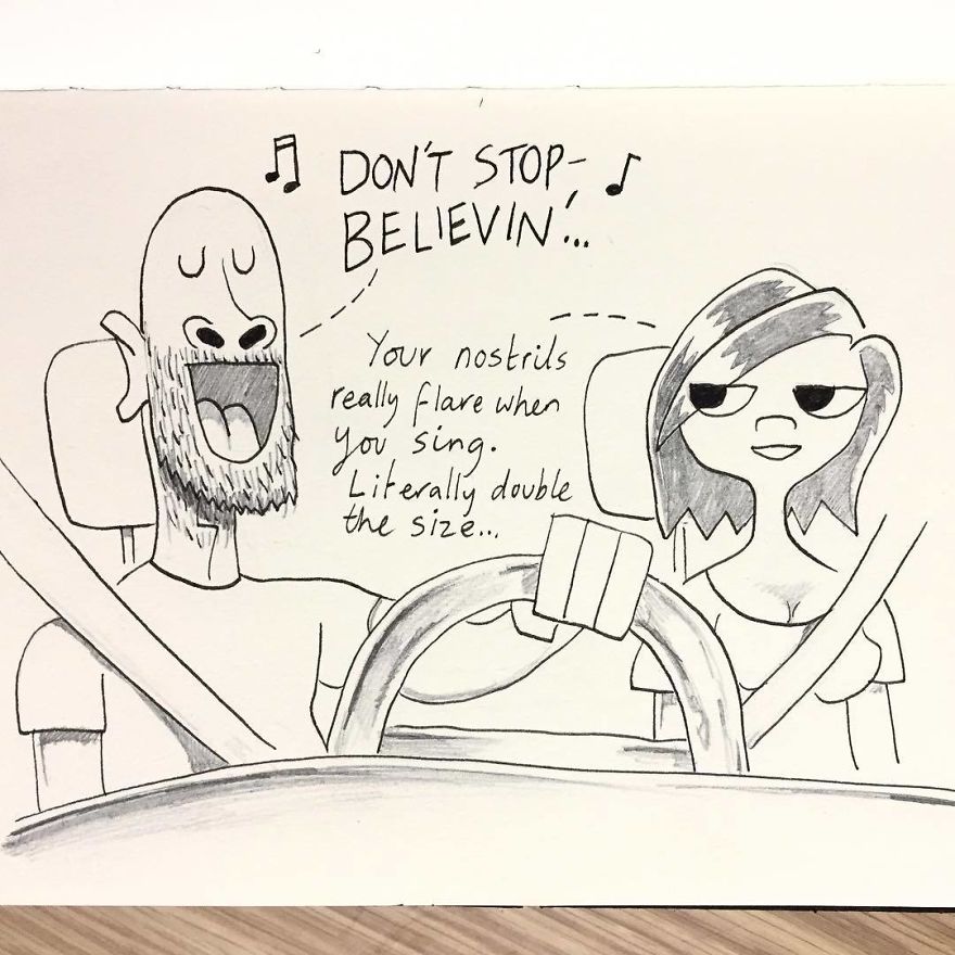 Kellie Really Enjoys When I Sing In The Car