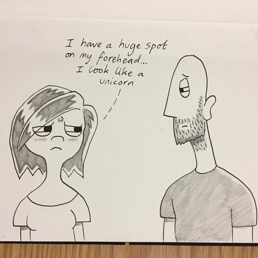 When Kellie Woke Up With A Spot On Her Face This Week Her Description Was Brilliant