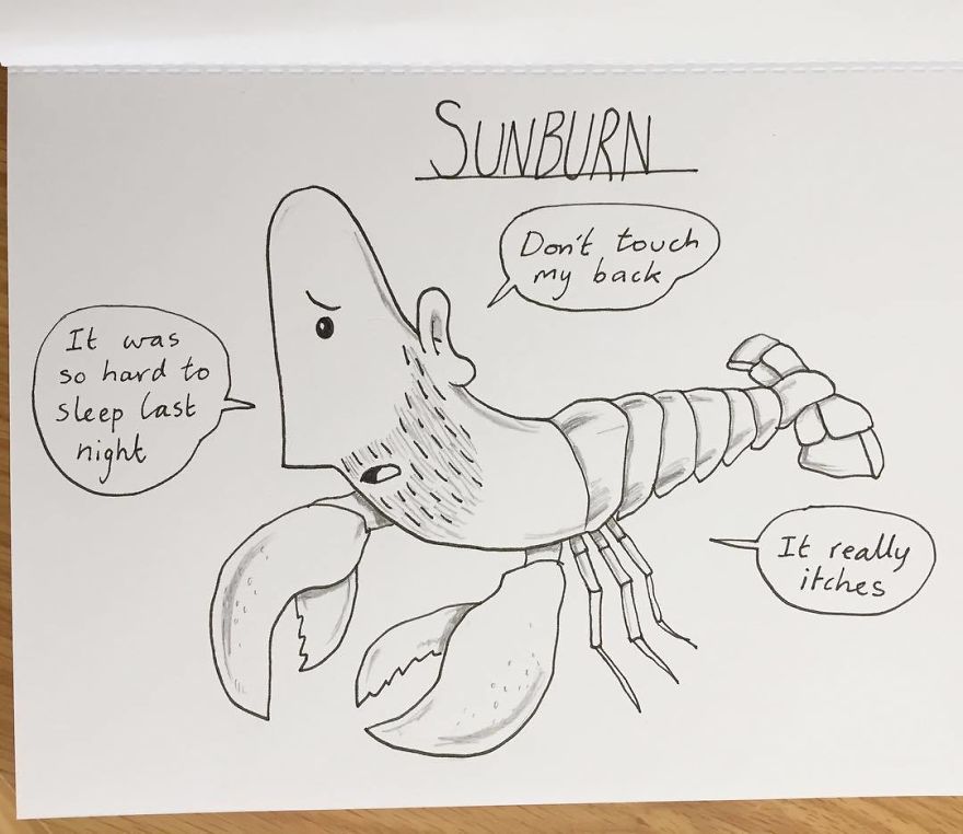 The Perils Of Being A Pale-Skinned English Guy On Holiday In A Hot Country