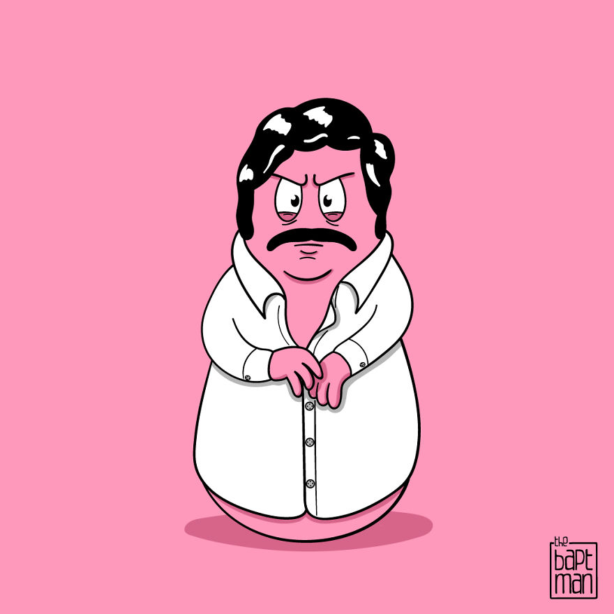 Barbapapablo Escobar