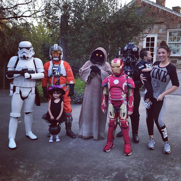 Starwars Cosplay Family