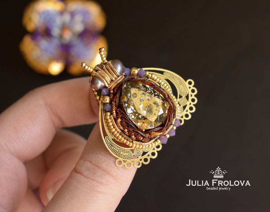 Beetles Reunion: Beaded Insects By Julia Frolova