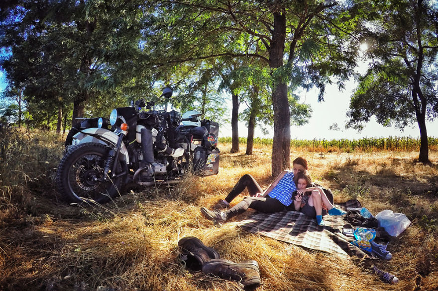 We Took Less-Traveled Roads To The Caucasus Mountains With Our 5-Year-Old Son Sitting In A Sidecar We Took Less-Traveled Roads To The Caucasus Mountains With Our 5-Year-Old Son Sitting In A Sidecar
